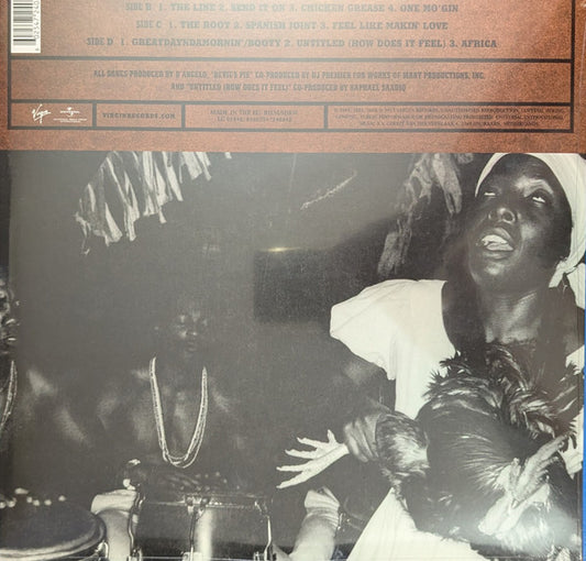 D'Angelo : Voodoo (2xLP, Album, RE, 180)