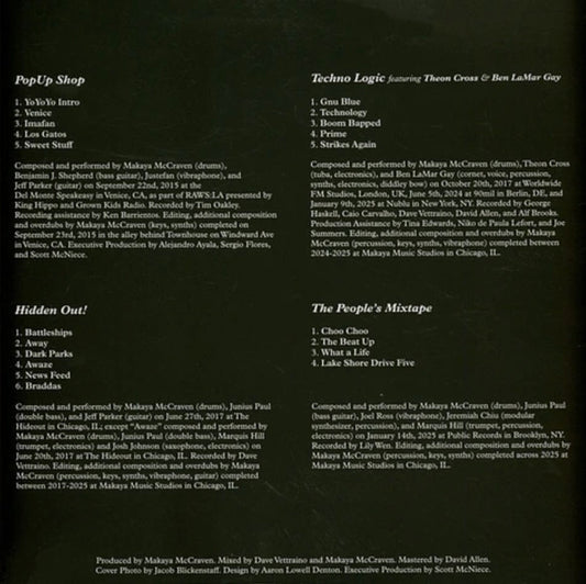 Makaya McCraven : Off The Record (2xLP, Comp)