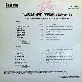 Various : Flamboyant Themes (Volume V) (LP, Album)