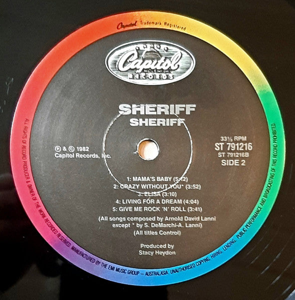 Sheriff (3) : Sheriff (LP, Album)