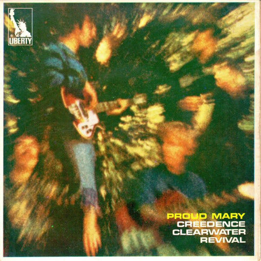Creedence Clearwater Revival : Proud Mary (7", EP, Fir)