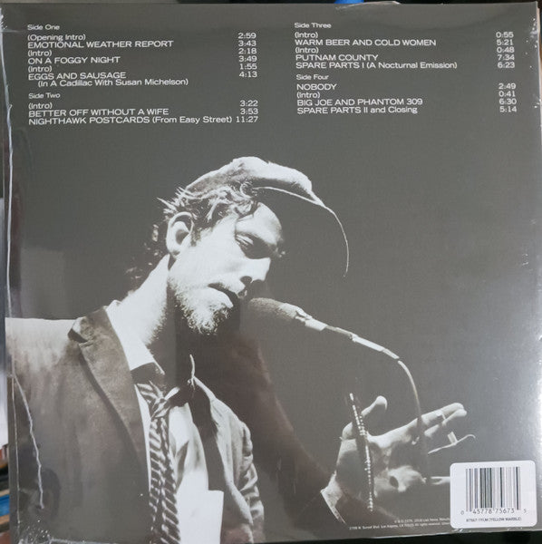 Tom Waits : Nighthawks At The Diner (2xLP, Album, Ltd, RE, Yel)