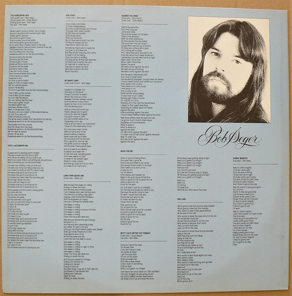Bob Seger & The Silver Bullet Band* : Against The Wind (LP, Album)