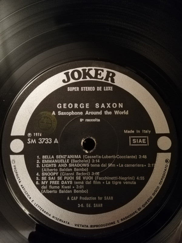 George Saxon : A Saxophone Around The World - 8a Raccolta (LP, Album)