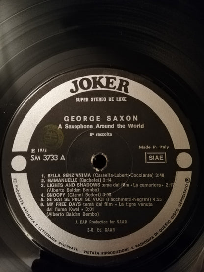 George Saxon : A Saxophone Around The World - 8a Raccolta (LP, Album)