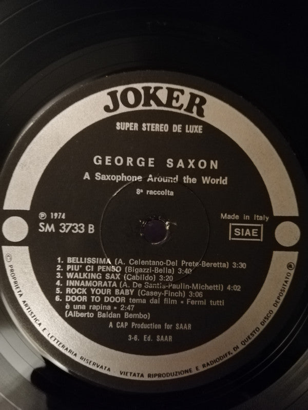 George Saxon : A Saxophone Around The World - 8a Raccolta (LP, Album)