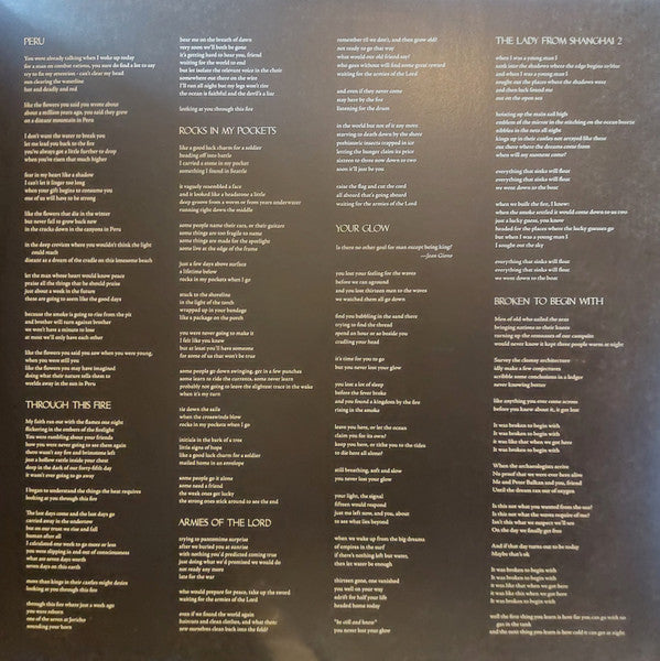 The Mountain Goats : Through This Fire Across From Peter Balkan (2xLP)