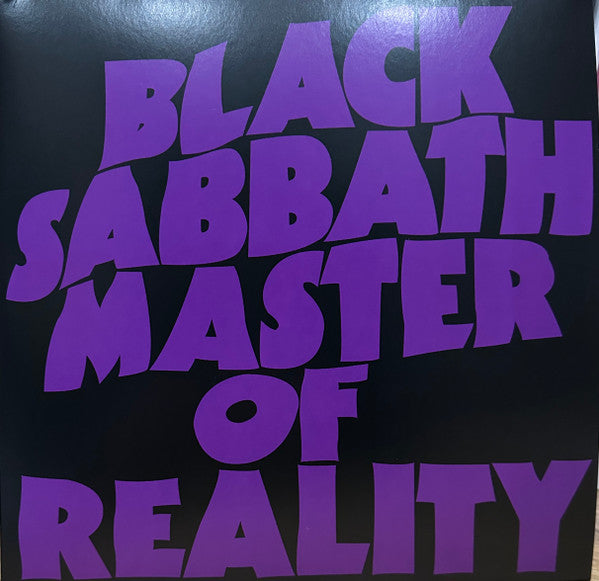 Black Sabbath : Master Of Reality (LP, Album, RE, RM + LP, RM)