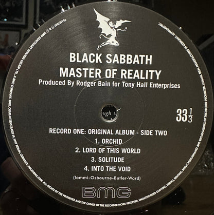 Black Sabbath : Master Of Reality (LP, Album, RE, RM + LP, RM)