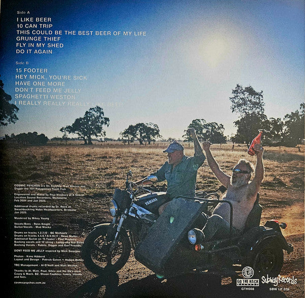 Cosmic Psychos : I Really Like Beer (LP)