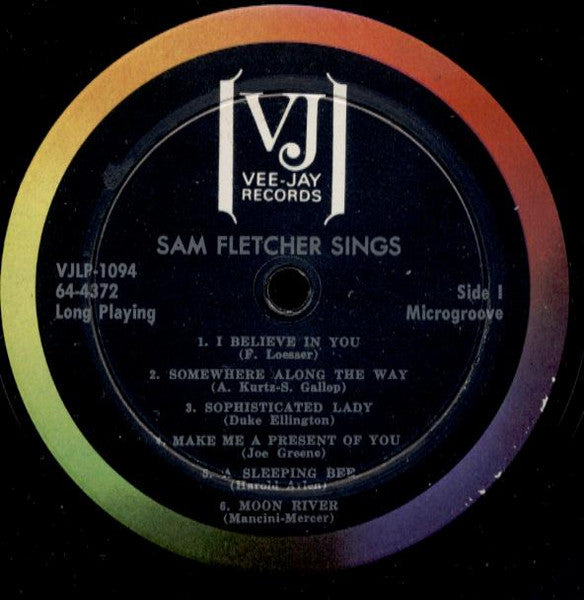 Sam Fletcher : Sam Fletcher Sings (I Believe In You) (LP, Album, Mono)