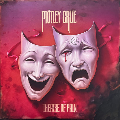 Mötley Crüe : Theatre Of Pain (LP, Album, Ltd, RE, Red)