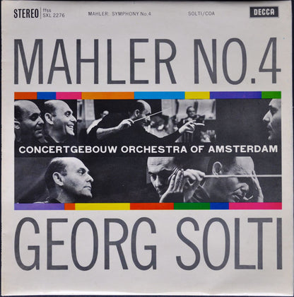 Gustav Mahler / Concertgebouworkest, Georg Solti : Symphonie No. 4 in G Major (LP, Nar)