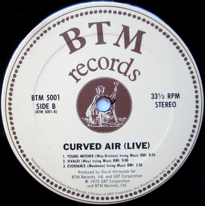 Curved Air : Curved Air Live (LP, Album)
