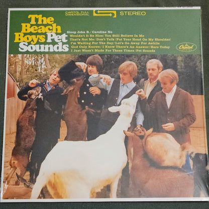 The Beach Boys : Pet Sounds (LP, Album, RE, RM)