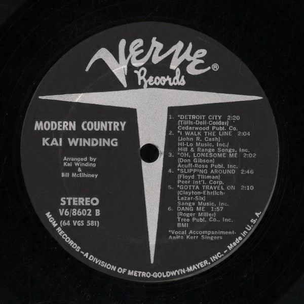 Kai Winding : Modern Country (LP)