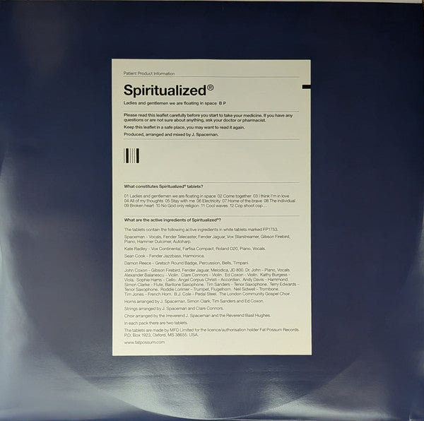 Spiritualized : Ladies And Gentlemen We Are Floating In Space (2xLP, Album, RE, RM)