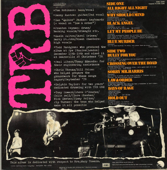 Tom Robinson Band : TRB Two (LP, Album)
