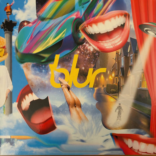 Blur : The Great Escape (LP, Album, RE, Yel + LP, Comp, Blu + Album, RE, S/)
