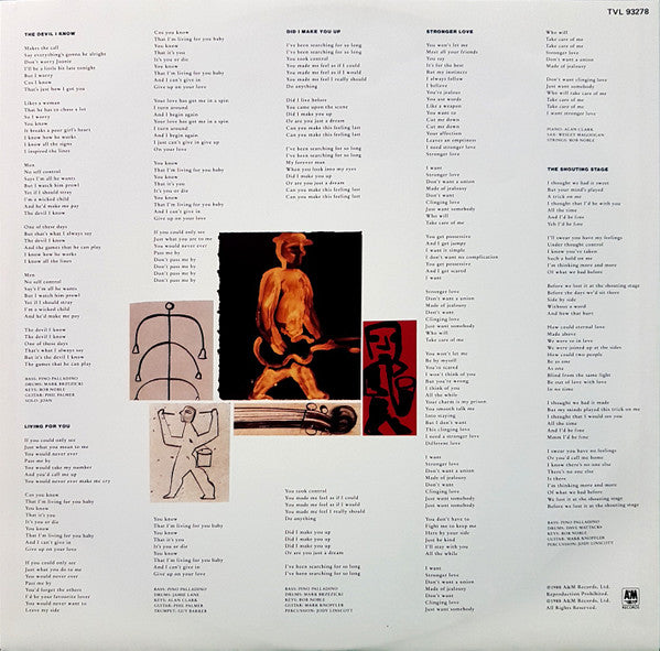 Joan Armatrading : The Shouting Stage (LP, Album)
