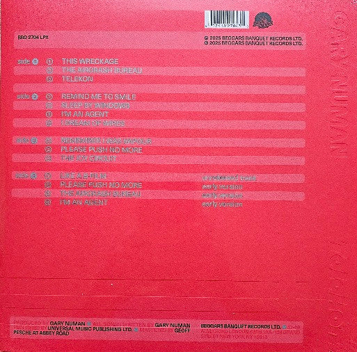 Gary Numan : Telekon (2xLP, Album, RE, Spa)