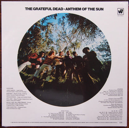 The Grateful Dead : Anthem Of The Sun (LP, Album, RE, 180)