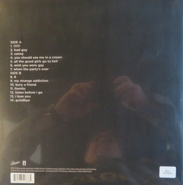 Billie Eilish : When We All Fall Asleep, Where Do We Go? (LP, Album)