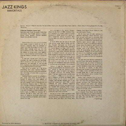 Coleman Hawkins : Coleman Hawkins (LP, M/Print)