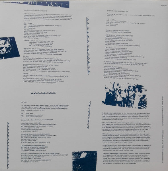 Wild Pumpkins At Midnight : This Machine Is Made Of People (LP, Album)