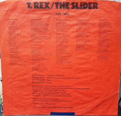 T. Rex : The Slider (LP, Album)