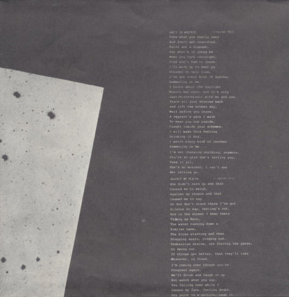 Two Way Garden : Overnight (7", EP)
