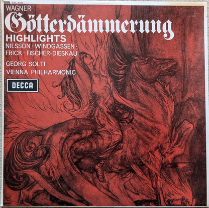 Richard Wagner - Wiener Philharmoniker, Georg Solti : Götterdämmerung - Highlights (LP, ED2)