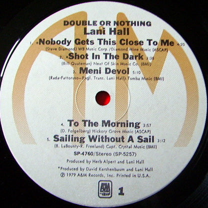Lani Hall : Double Or Nothing (LP, Album)