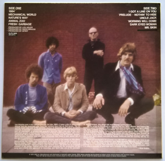 Spirit (8) : The Best Of Spirit (LP, Comp)