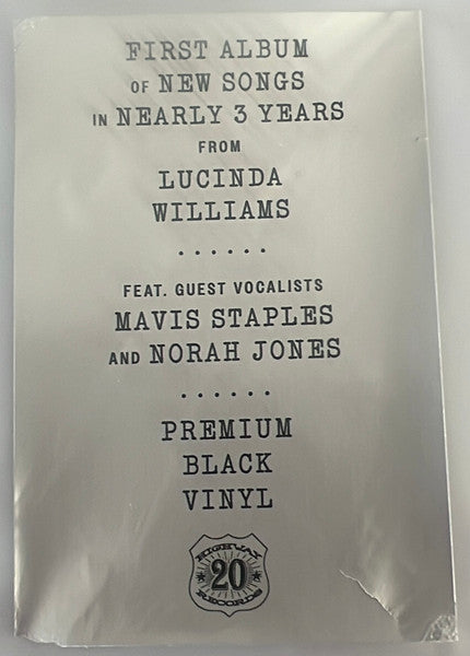 Lucinda Williams : World's Gone Wrong (LP, Album)