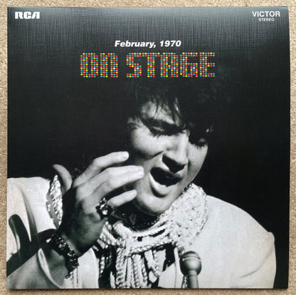 Elvis Presley : On Stage (February, 1970) (LP, Album, Ltd, RE, Blu)
