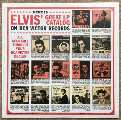 Elvis Presley : On Stage (February, 1970) (LP, Album, Ltd, RE, Blu)
