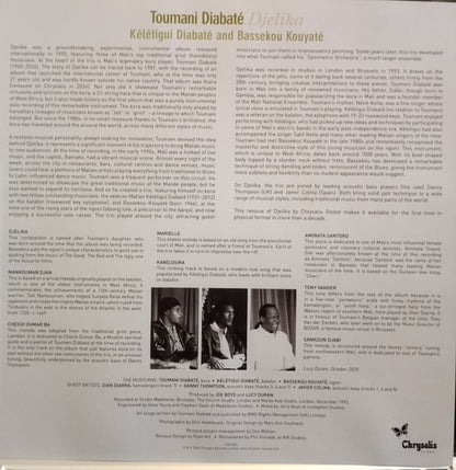 Toumani Diabate* : Djelika (LP, RE, RM, 180)