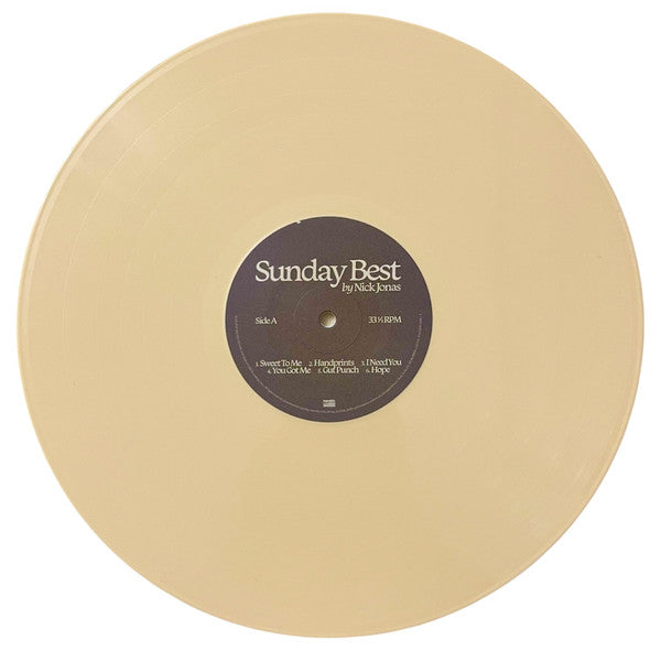 Nick Jonas : Sunday Best (LP, Album, Bon)