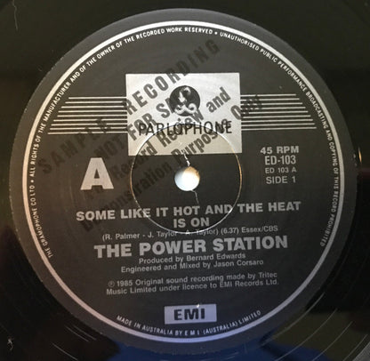The Power Station : Some Like It Hot (12")