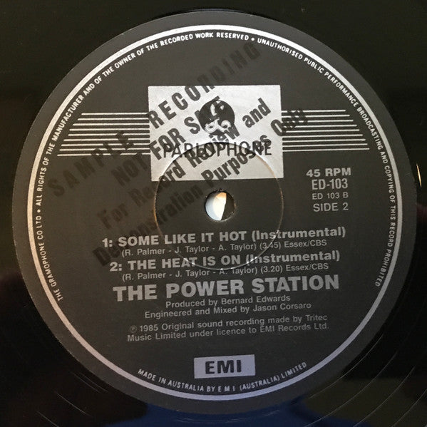 The Power Station : Some Like It Hot (12")