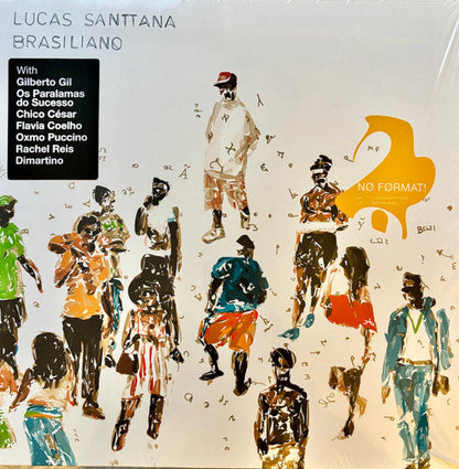 Lucas Santtana : Brasiliano (LP, Album, Whi)