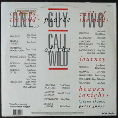 Guy Pearce : Call Of The Wild (12")
