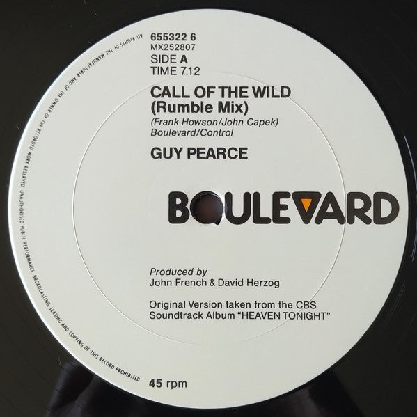 Guy Pearce : Call Of The Wild (12")