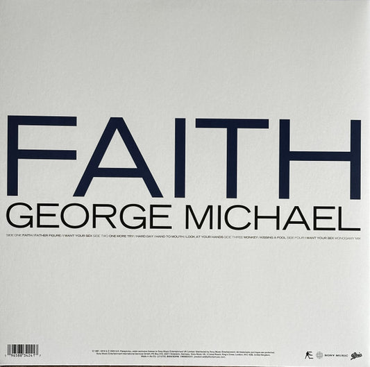 George Michael : Faith (2xLP, Album, RE, RM, Gat)