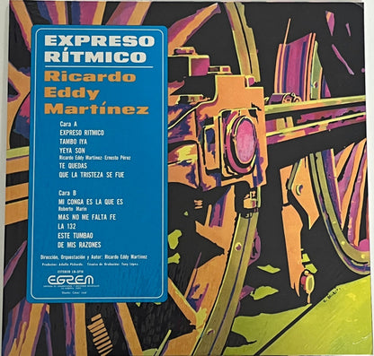 Ricardo Eddy Martinez : Expreso Ritmico (LP, Album, RE, RM)