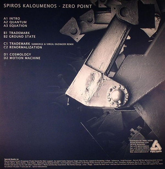 Spiros Kaloumenos : Zero Point (2x12")