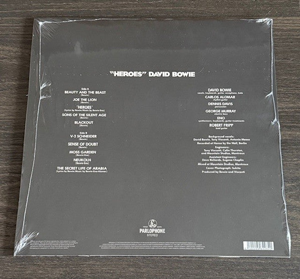 David Bowie : Heroes (LP, Album, RE)