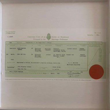 John Lennon & Yoko Ono : Wedding Album (LP, Album, US- + Box)