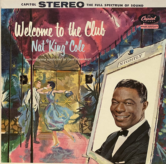 Nat King Cole : Welcome To The Club (LP, Album, Scr)